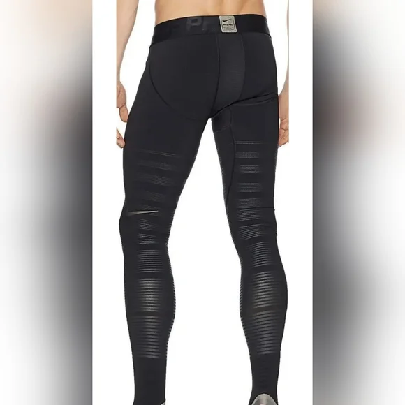 Nike Pro Hyperrecovery Black Compression Tights 812988-010
